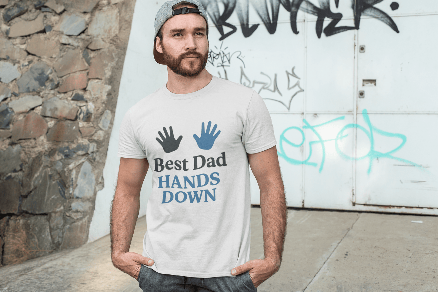 Best Dad T-Shirt | Father's Day Gift | Dad Casual Wear - Hearth&Hugz