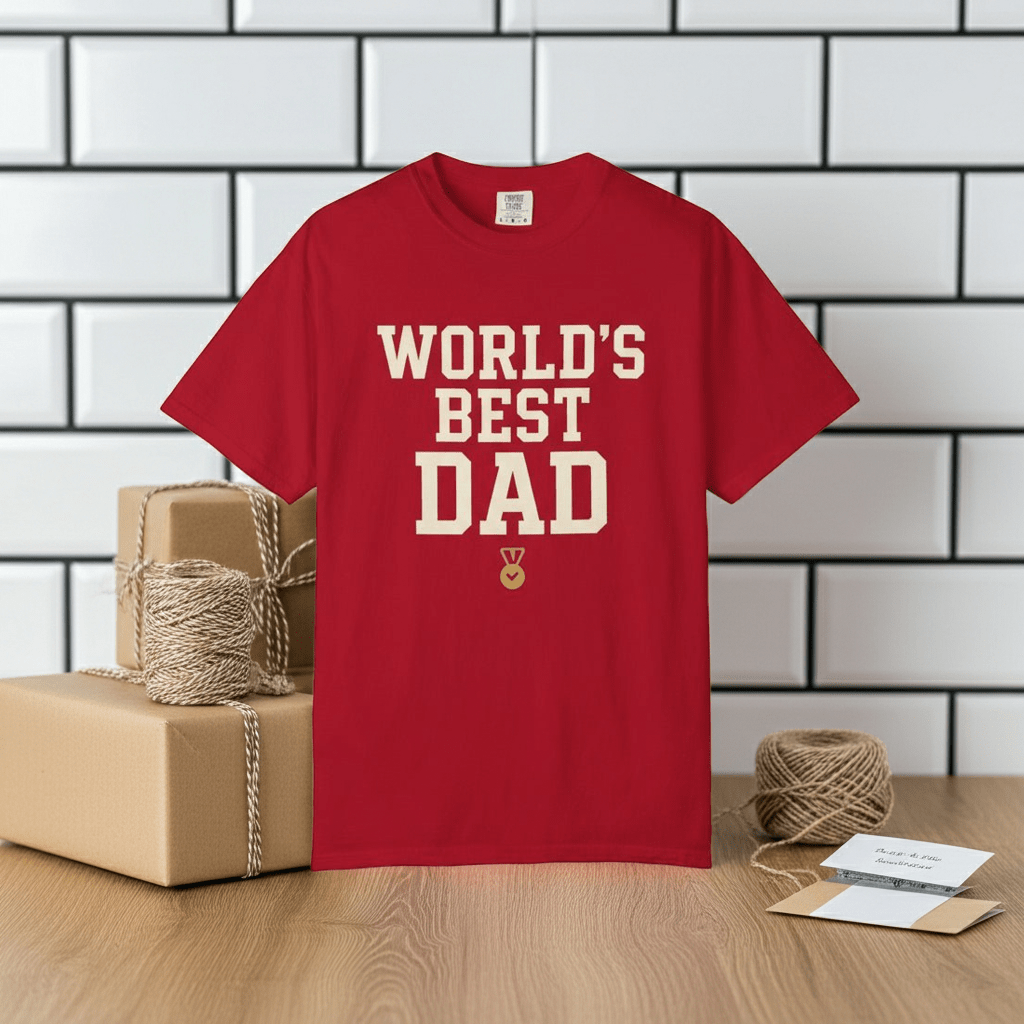 Best Dad T-Shirt - Father's Day Gift, Casual Tee for Awesome Dads! - Hearth&Hugz