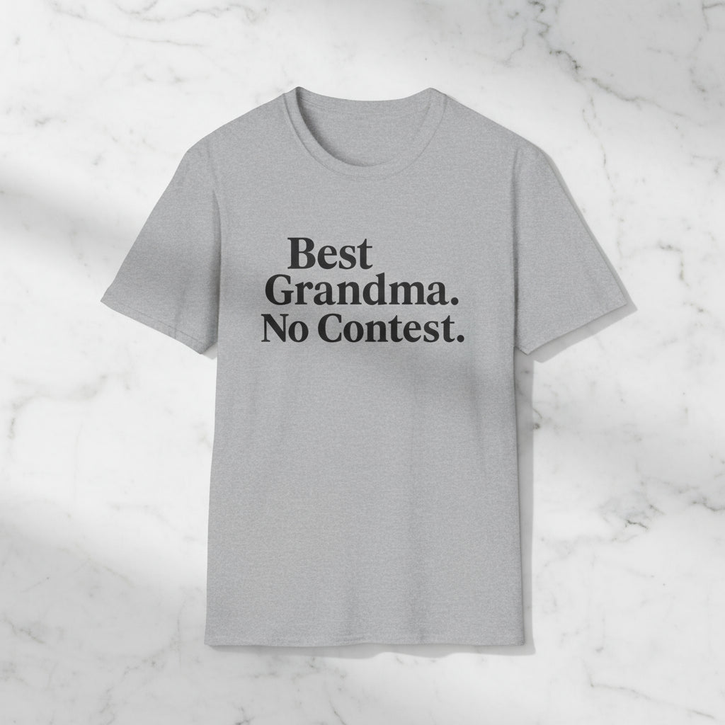 Best Grandma Unisex T-Shirt | Heartfelt Gift for Grandma, Family Reunion & Mother’s Day Tee - Hearth&Hugz
