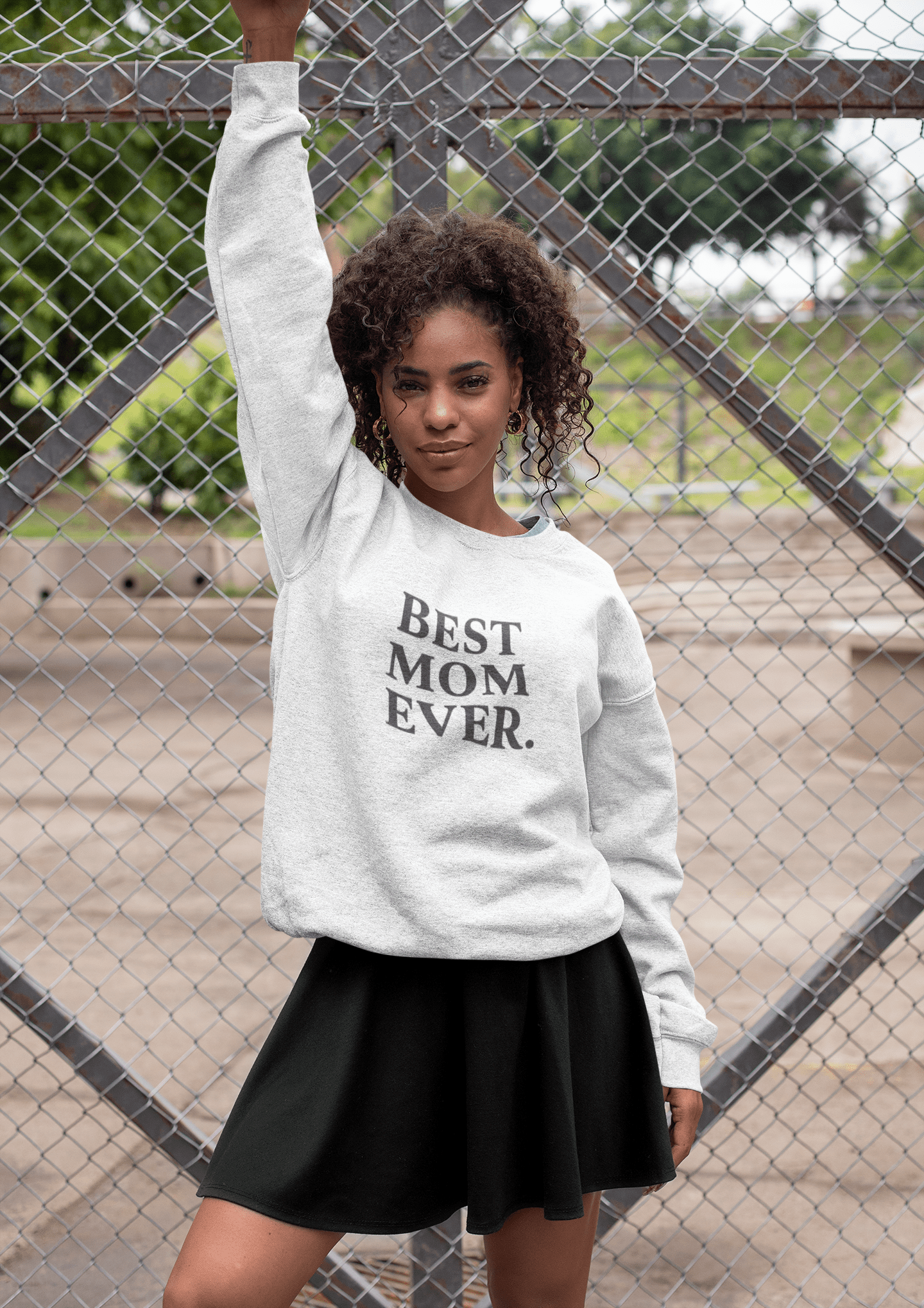 Cozy Best Mom Ever Sweatshirt: Perfect Mother's Day Gift, Casual Wear by Family Love Apparel - Hearth&Hugz