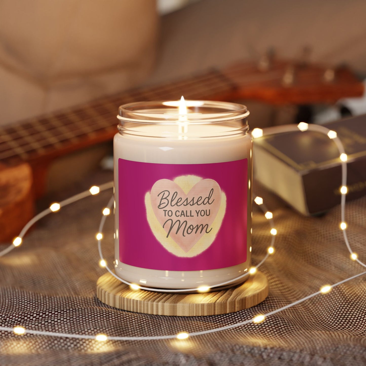 Blessed Mom Candle | Scented Soy | Aromatherapy Gift - Mother's Day, Birthday, Home Decor - Hearth&Hugz