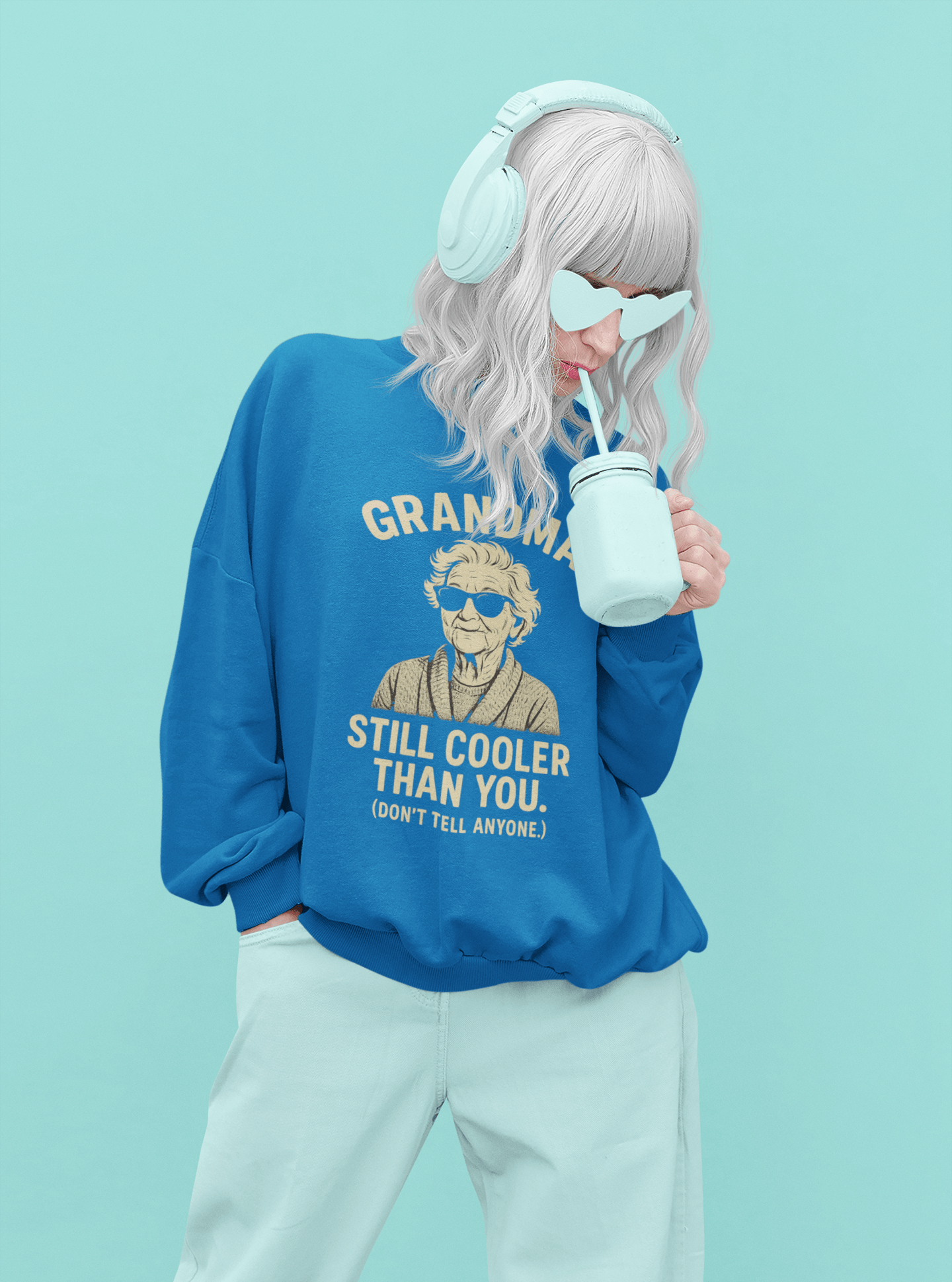 Cool Grandma Champion Sweatshirt - Hearth&Hugz