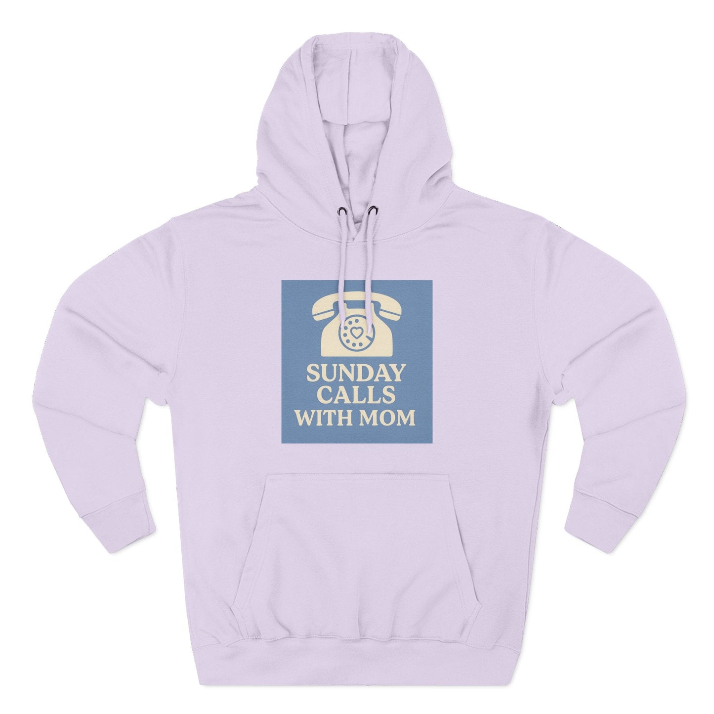 Cozy Mom Call Fleece Hoodie - The Ultimate Phone Lover's Gift - Hearth&Hugz