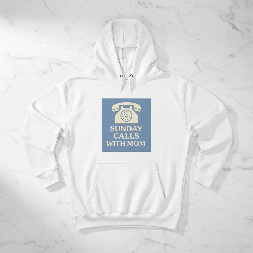 Cozy Mom Call Fleece Hoodie - The Ultimate Phone Lover's Gift - Hearth&Hugz