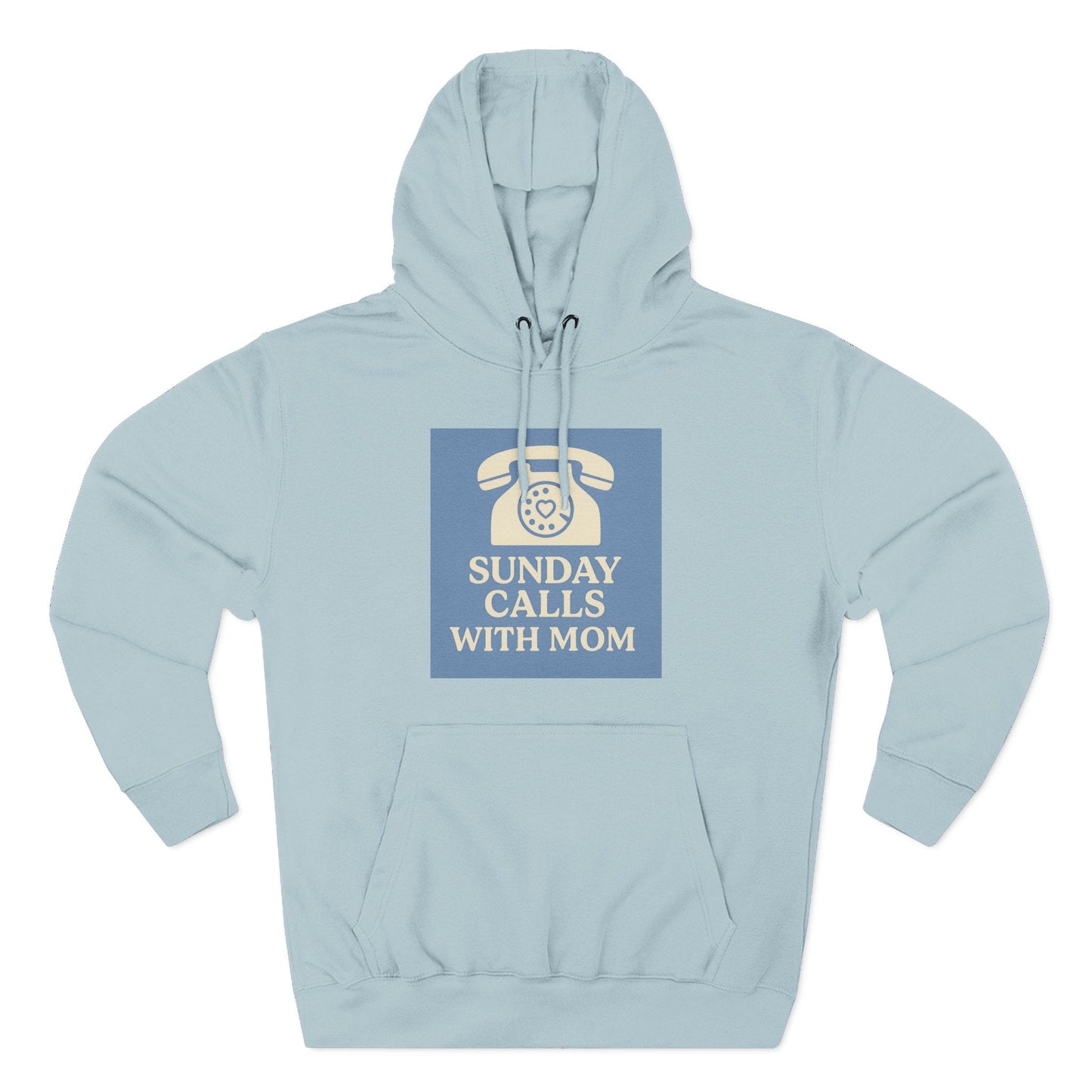 Cozy Mom Call Fleece Hoodie - The Ultimate Phone Lover's Gift - Hearth&Hugz