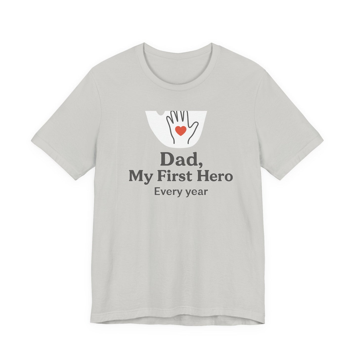 My First Hero Dad Tee, Father's Day Gift - Hearth&Hugz