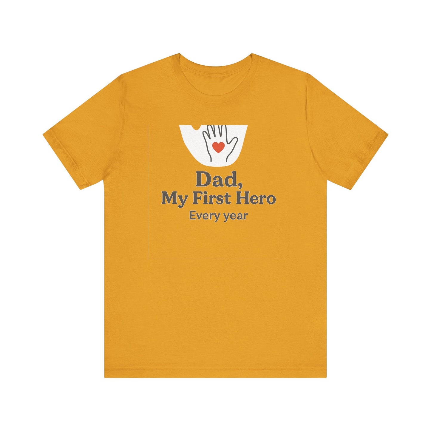 My First Hero Dad Tee, Father's Day Gift - Hearth&Hugz