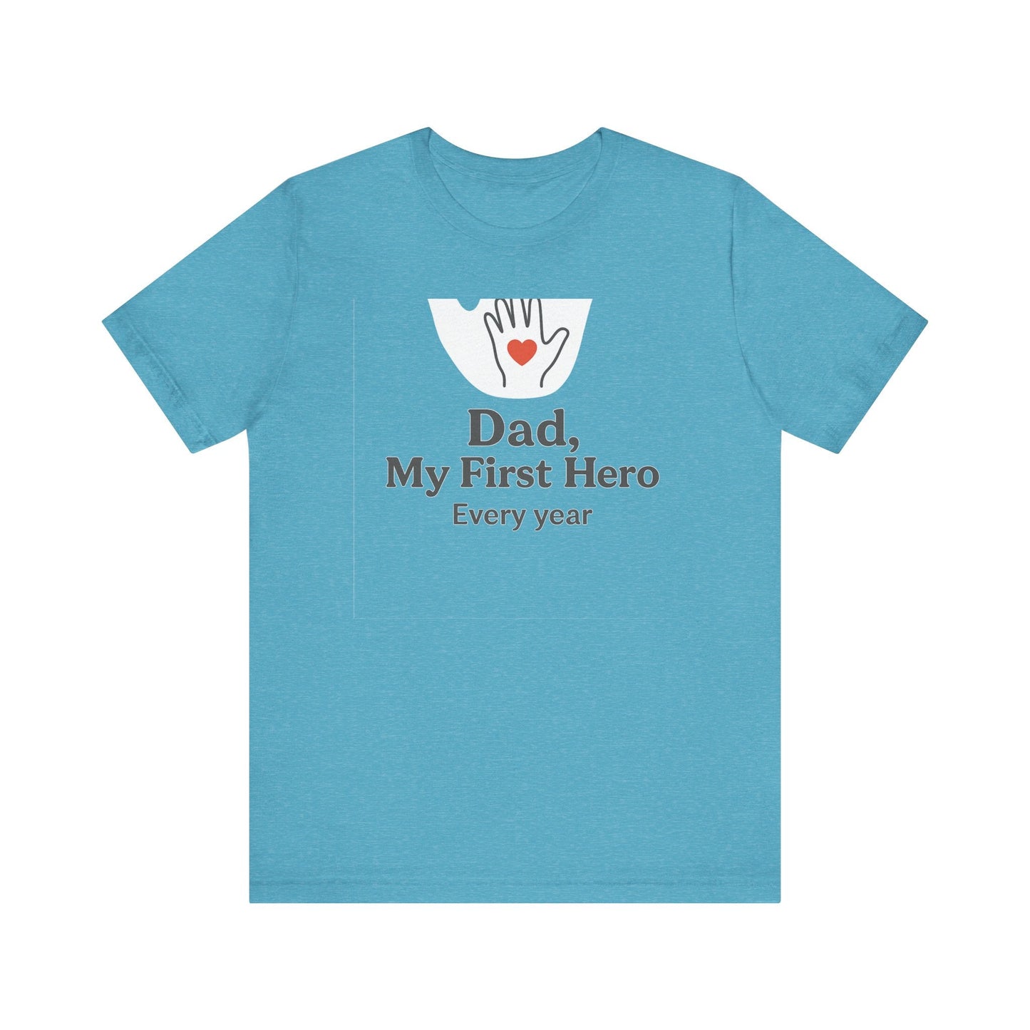 My First Hero Dad Tee, Father's Day Gift - Hearth&Hugz