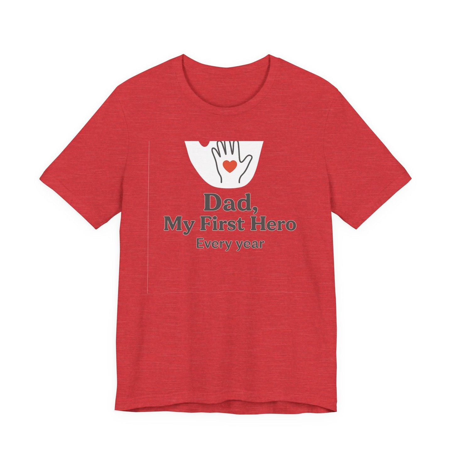 My First Hero Dad Tee, Father's Day Gift - Hearth&Hugz