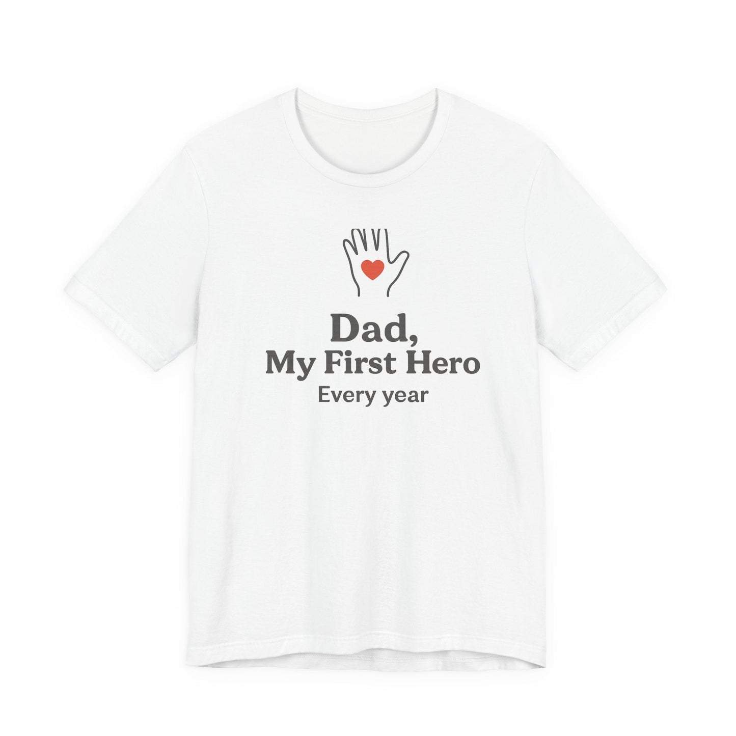 My First Hero Dad Tee, Father's Day Gift - Hearth&Hugz