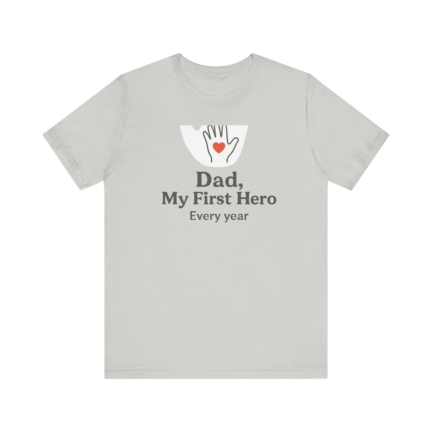My First Hero Dad Tee, Father's Day Gift - Hearth&Hugz