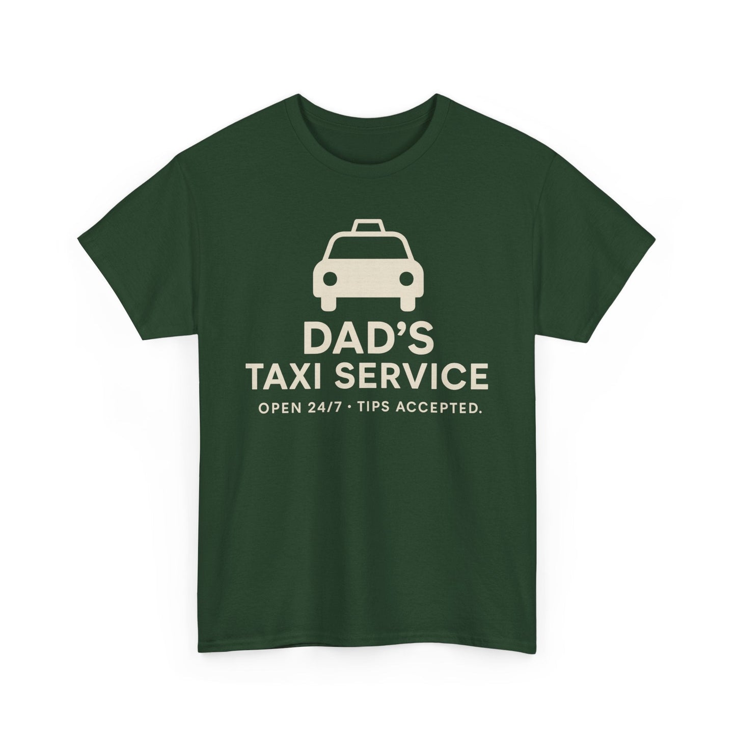 Dad’s Taxi Service Unisex Tee | Funny Father’s Day Gift, Family T-Shirt, Casual Wear - Hearth&Hugz