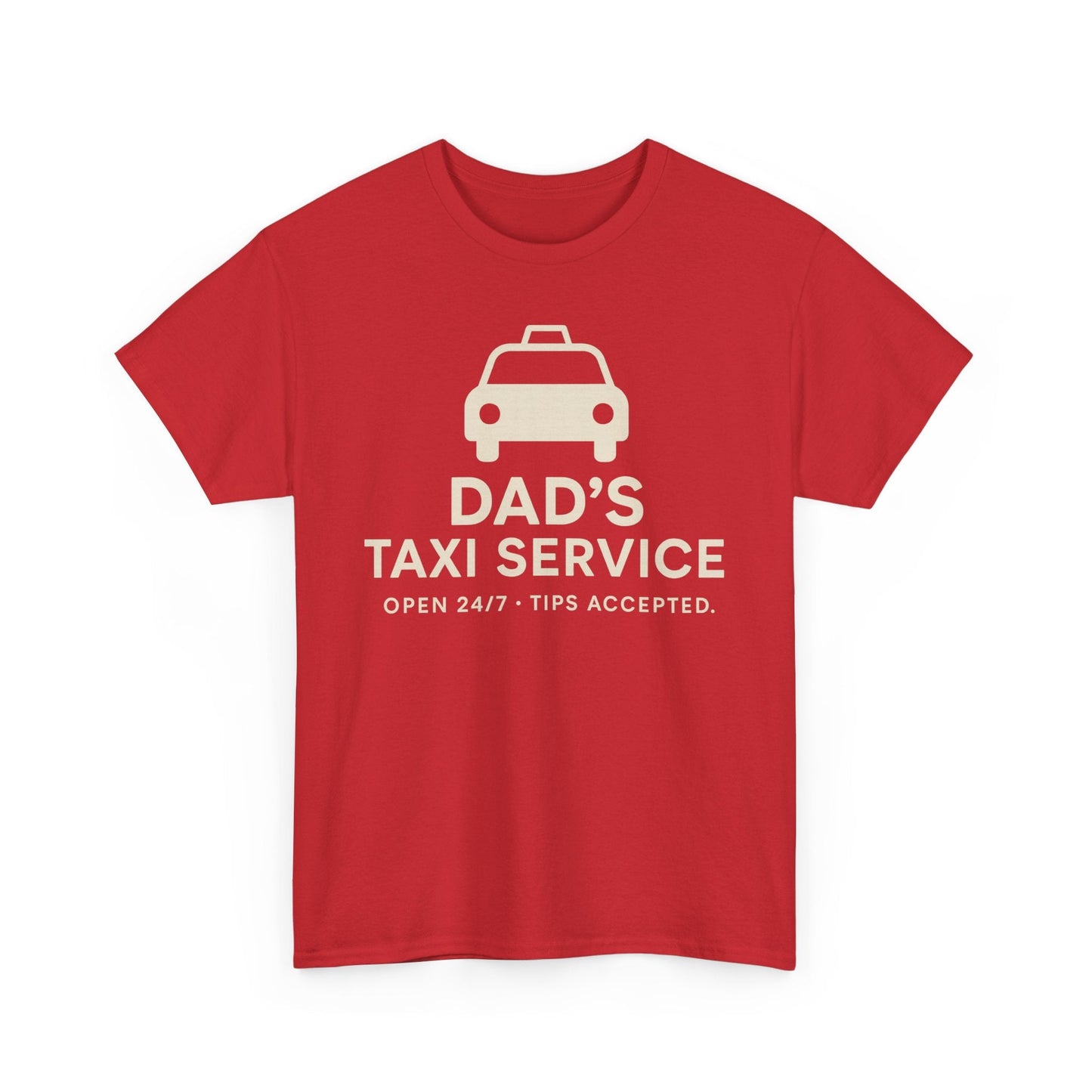 Dad’s Taxi Service Unisex Tee | Funny Father’s Day Gift, Family T-Shirt, Casual Wear - Hearth&Hugz