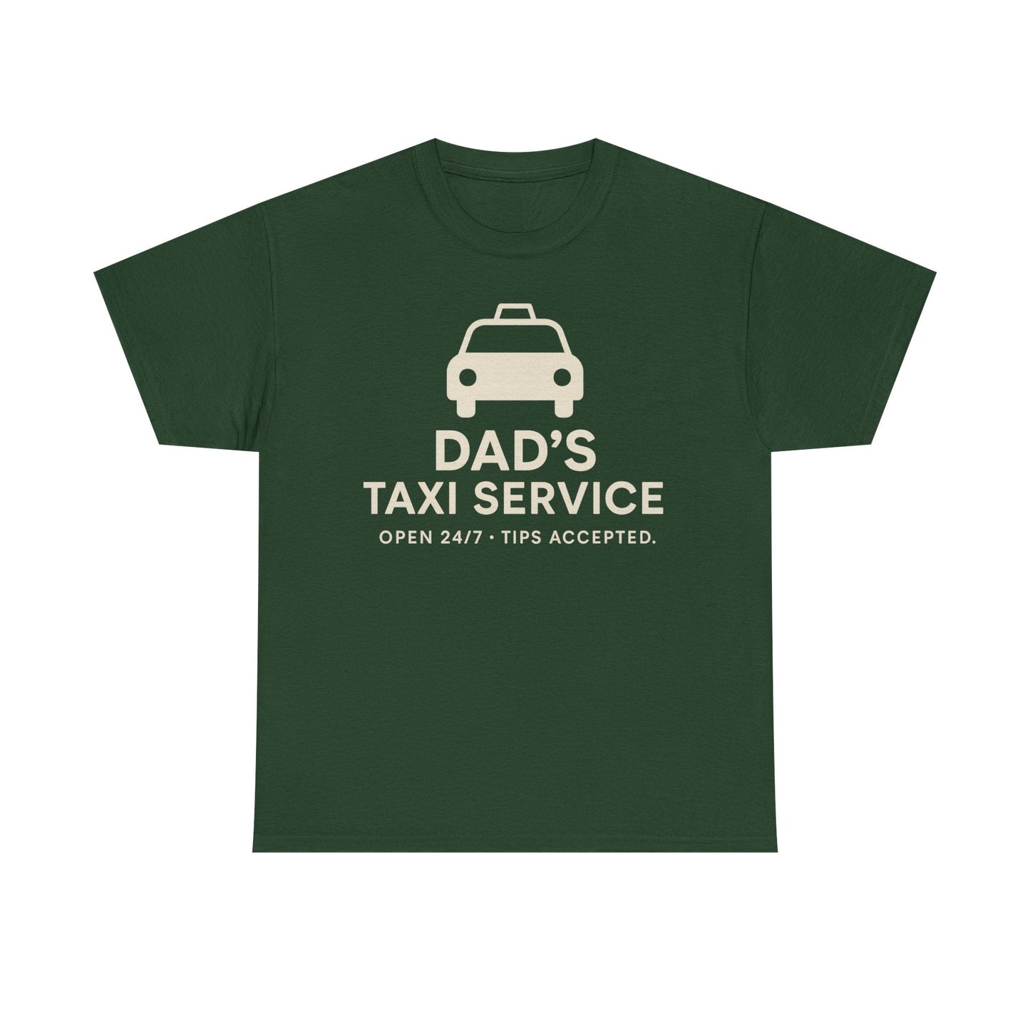 Dad’s Taxi Service Unisex Tee | Funny Father’s Day Gift, Family T-Shirt, Casual Wear - Hearth&Hugz