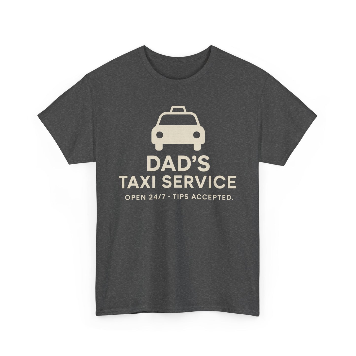 Dad’s Taxi Service Unisex Tee | Funny Father’s Day Gift, Family T-Shirt, Casual Wear - Hearth&Hugz