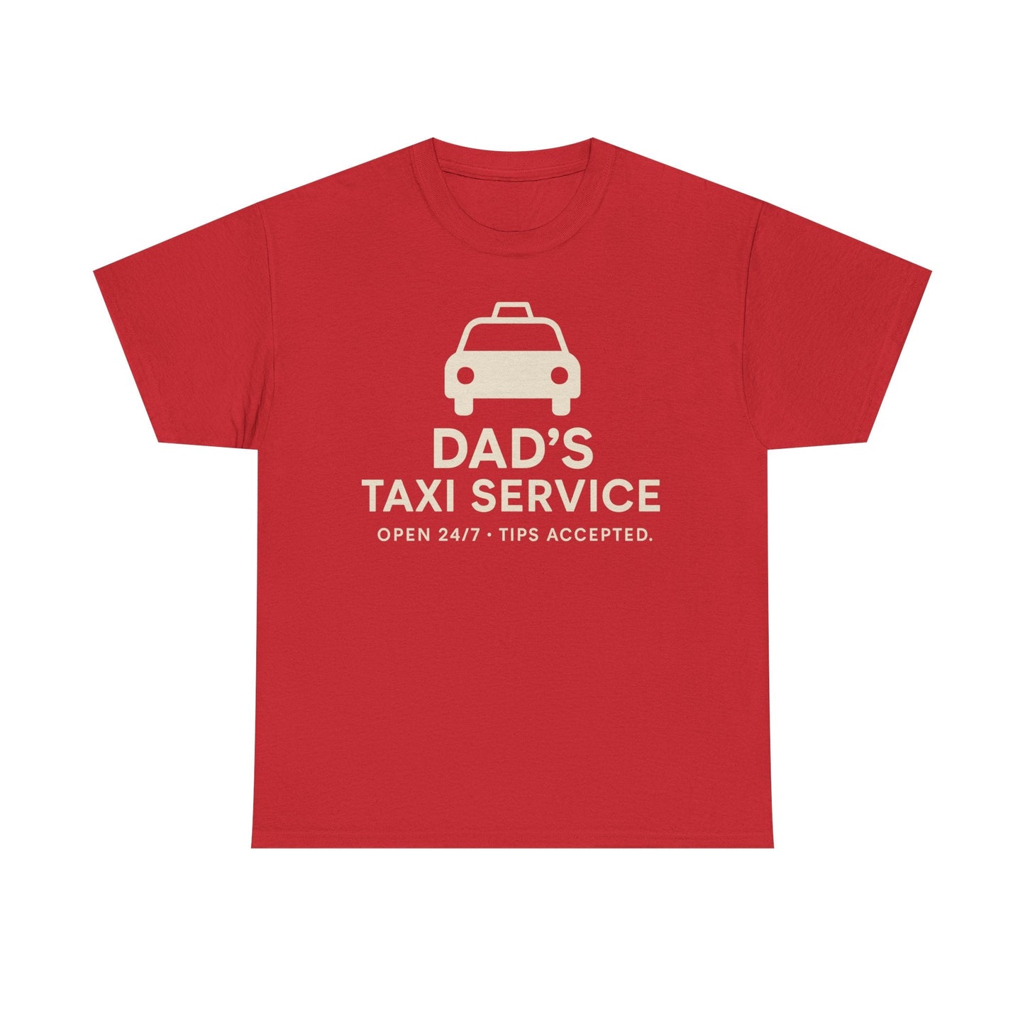 Dad’s Taxi Service Unisex Tee | Funny Father’s Day Gift, Family T-Shirt, Casual Wear - Hearth&Hugz