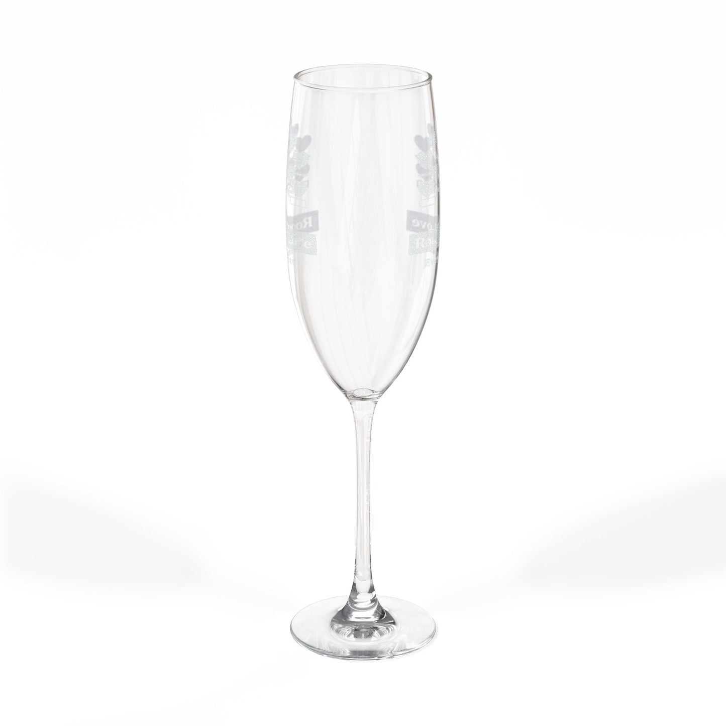 Personalized Engraved Champagne Flute - Elegant Glassware for Celebrations - Hearth&Hugz