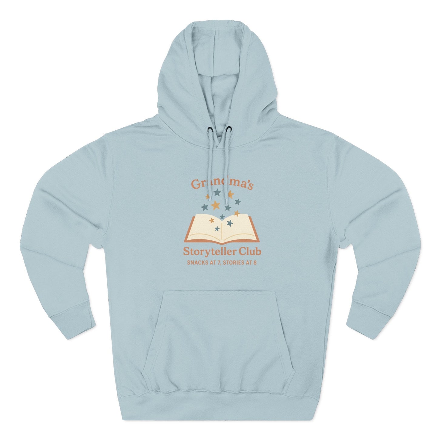 Grandma's Storyteller Club Hoodie - Cozy Gift for Grandparents & Family Gatherings - Hearth&Hugz