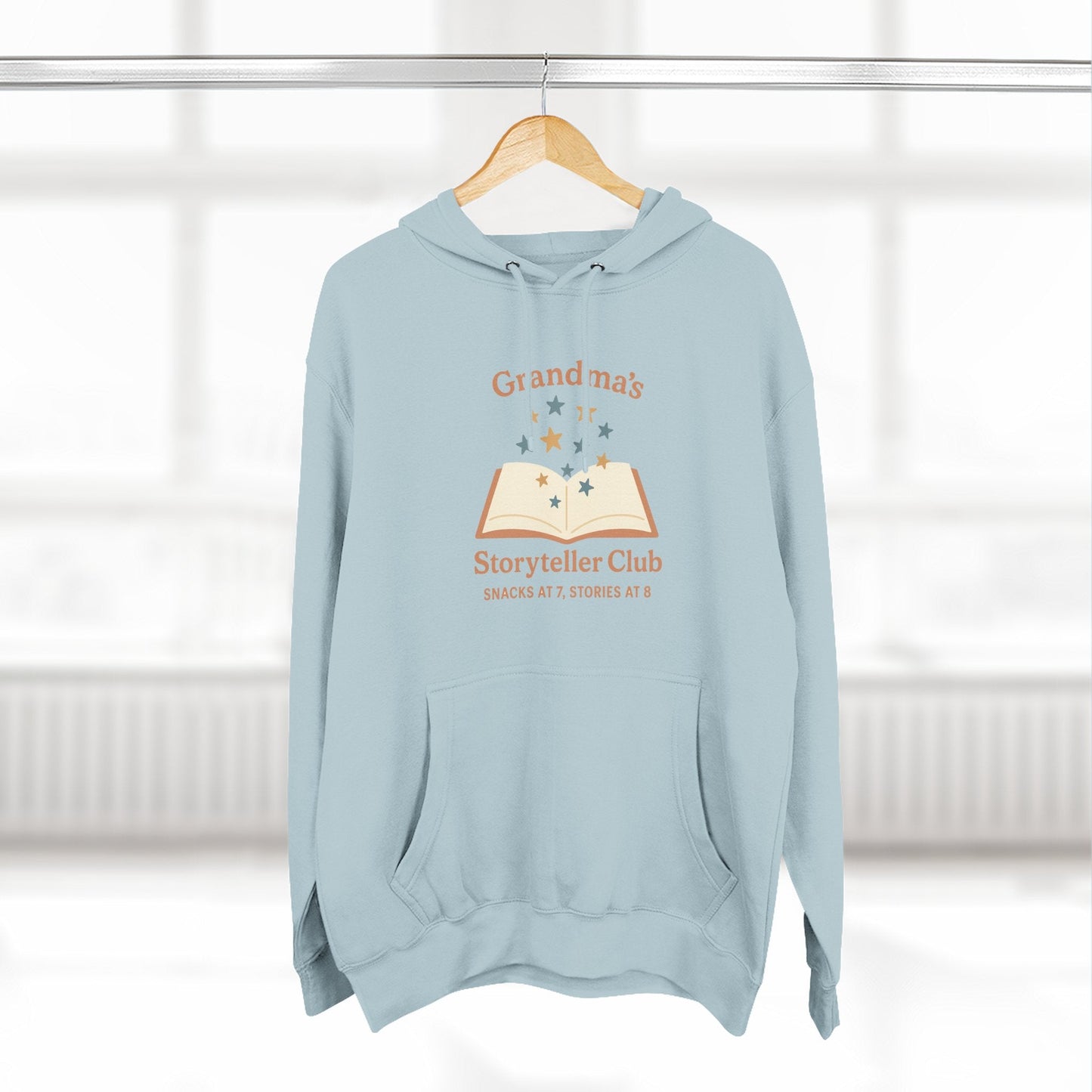 Grandma's Storyteller Club Hoodie - Cozy Gift for Grandparents & Family Gatherings - Hearth&Hugz