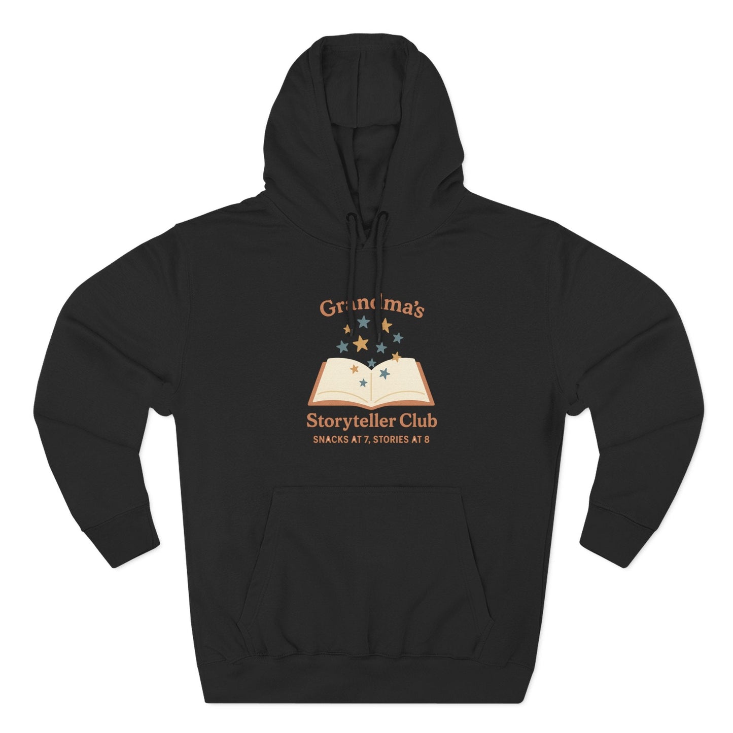Grandma's Storyteller Club Hoodie - Cozy Gift for Grandparents & Family Gatherings - Hearth&Hugz
