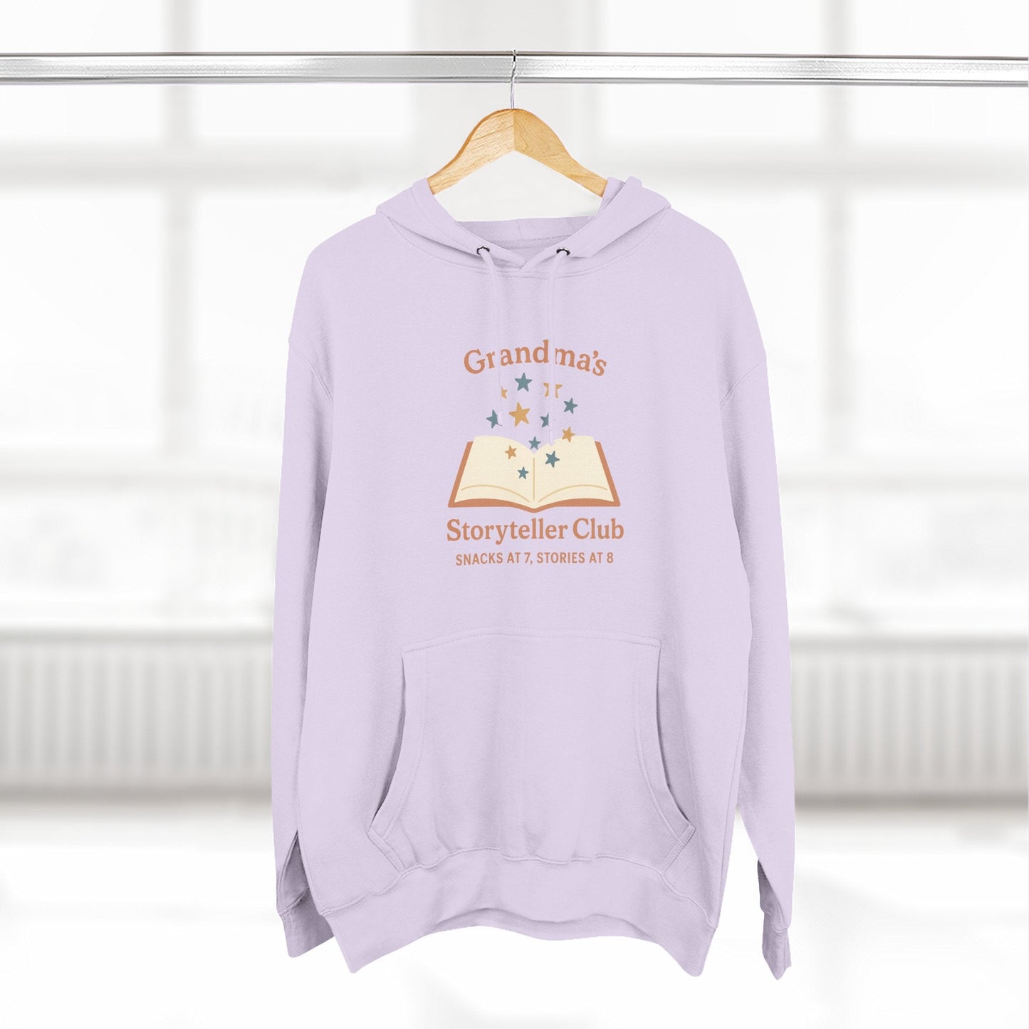 Grandma's Storyteller Club Hoodie - Cozy Gift for Grandparents & Family Gatherings - Hearth&Hugz