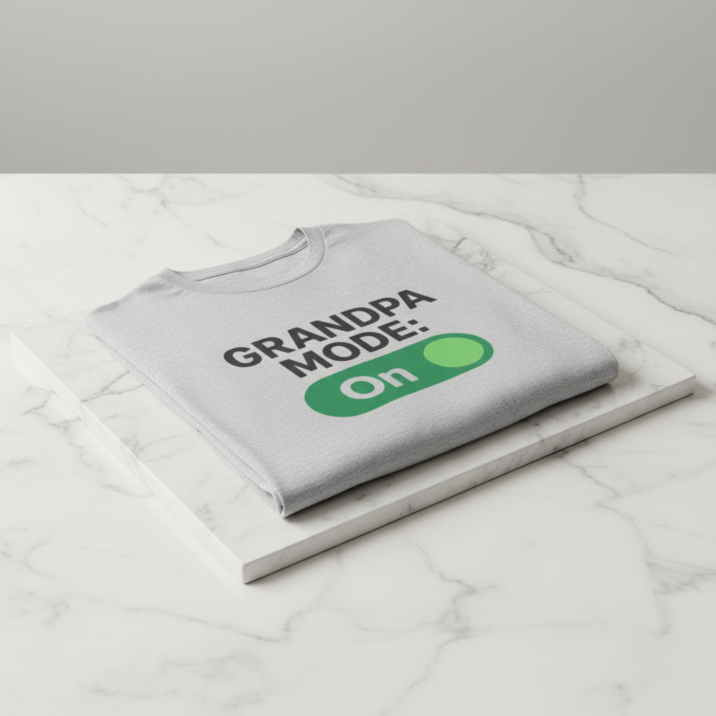Grandpa Mode On Funny T-Shirt - Perfect Gift for Grandpa! - Hearth&Hugz