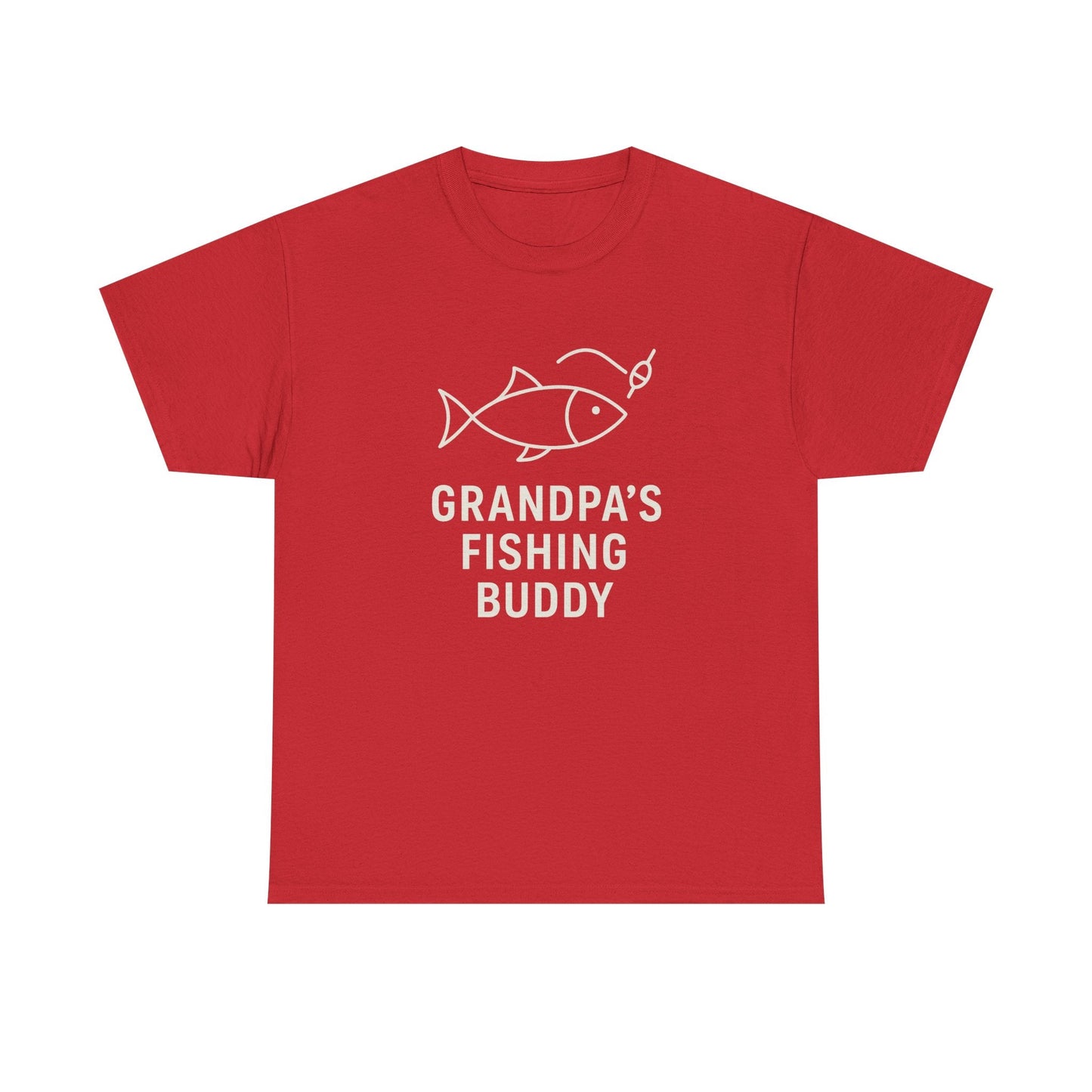 Grandpa's Fishing Buddy Tee | Grandpa Gift Shirt | Father's Day Apparel - Hearth&Hugz