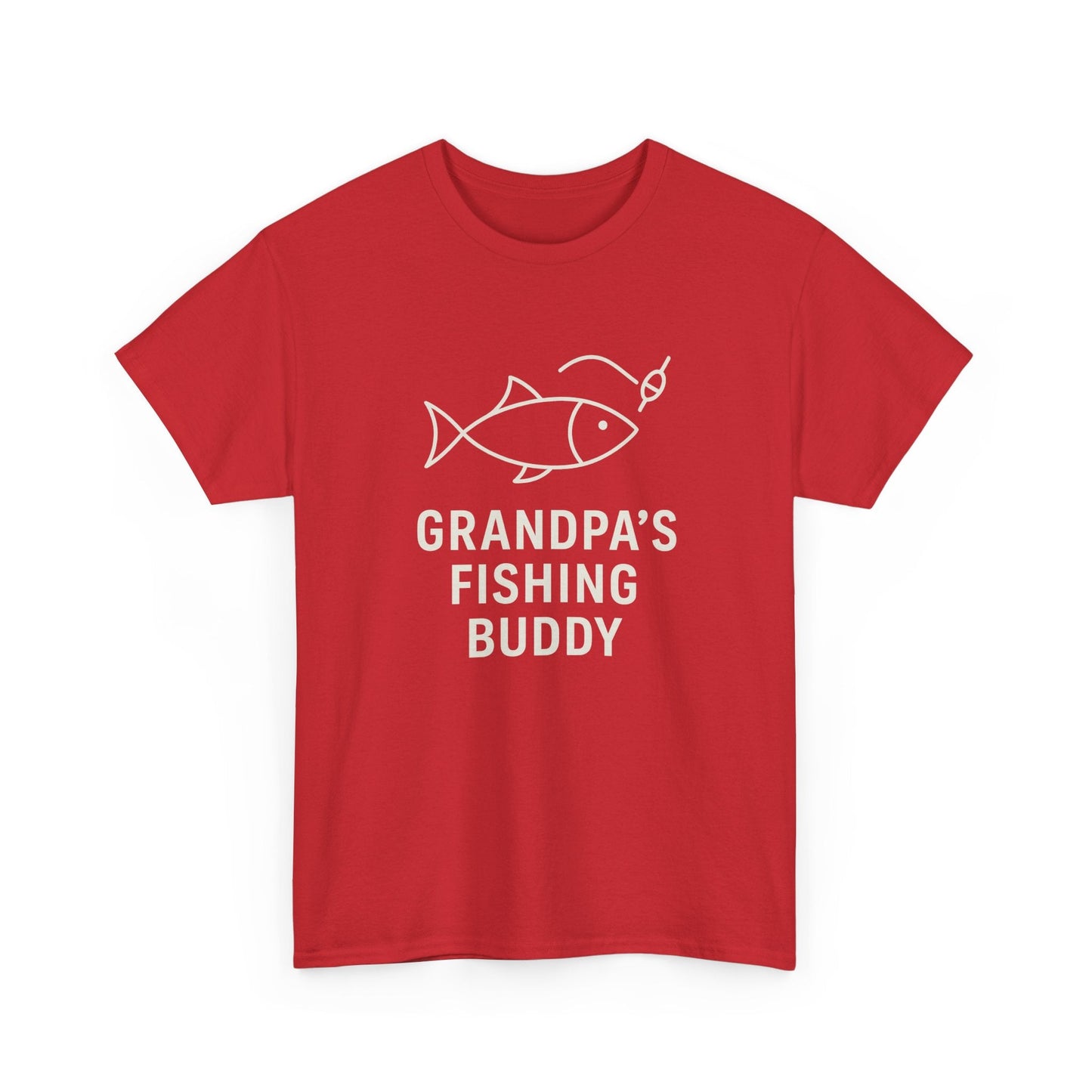 Grandpa's Fishing Buddy Tee | Grandpa Gift Shirt | Father's Day Apparel - Hearth&Hugz