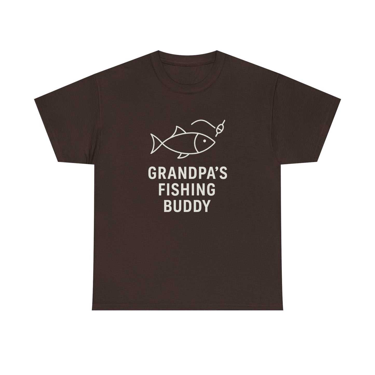 Grandpa's Fishing Buddy Tee | Grandpa Gift Shirt | Father's Day Apparel - Hearth&Hugz