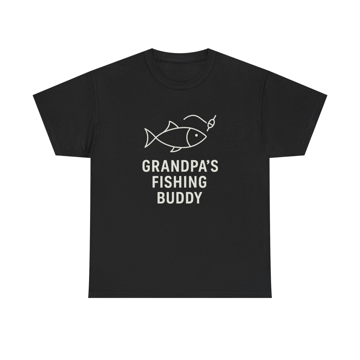 Grandpa's Fishing Buddy Tee | Grandpa Gift Shirt | Father's Day Apparel - Hearth&Hugz