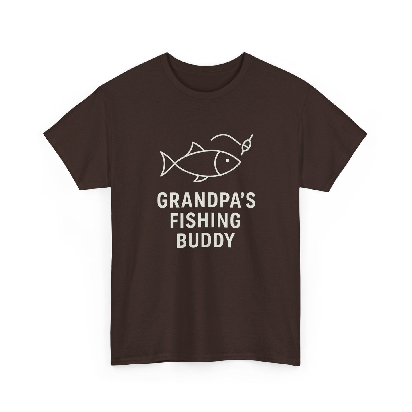 Grandpa's Fishing Buddy Tee | Grandpa Gift Shirt | Father's Day Apparel - Hearth&Hugz