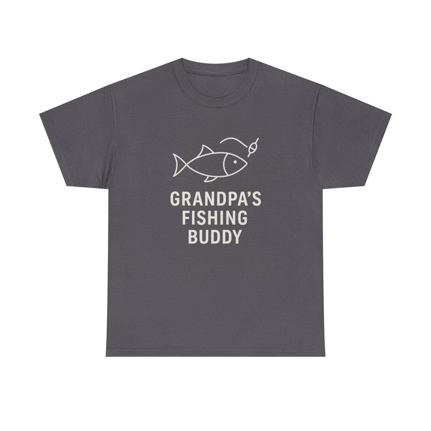 Grandpa's Fishing Buddy Tee | Grandpa Gift Shirt | Father's Day Apparel - Hearth&Hugz