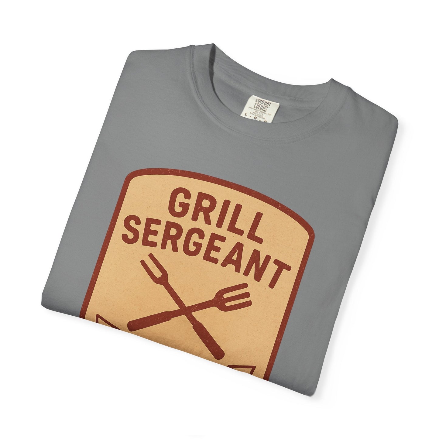 Grill Sergeant Dad T-Shirt: Father's Day Gift for BBQ Enthusiast - Hearth&Hugz