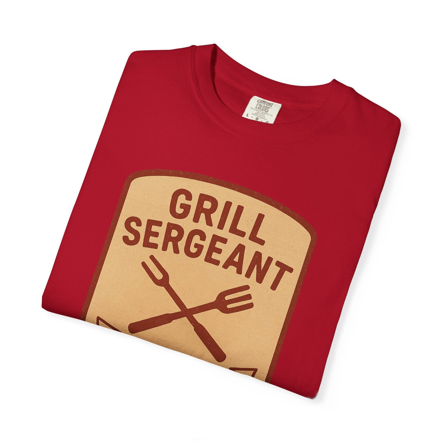 Grill Sergeant Dad T-Shirt: Father's Day Gift for BBQ Enthusiast - Hearth&Hugz