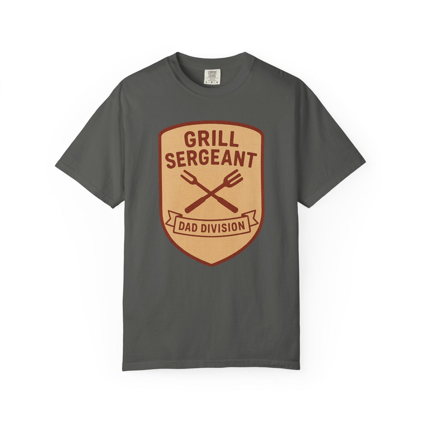Grill Sergeant Dad T-Shirt: Father's Day Gift for BBQ Enthusiast - Hearth&Hugz