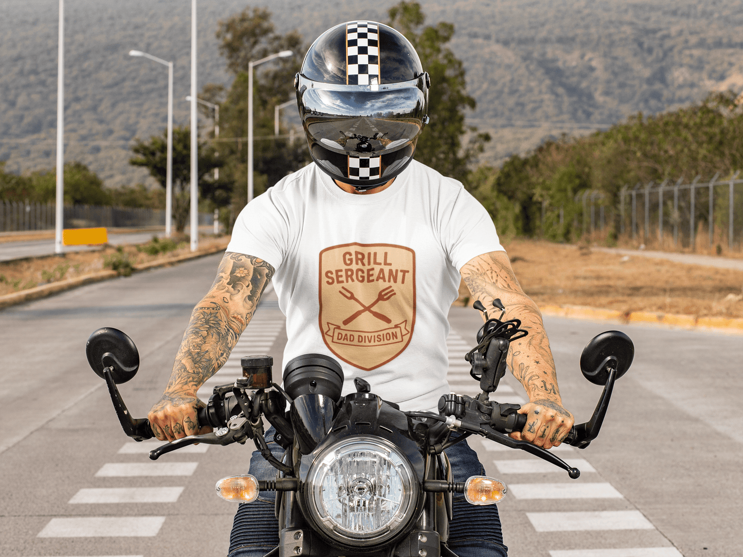 Grill Sergeant Dad T-Shirt: Father's Day Gift for BBQ Enthusiast - Hearth&Hugz