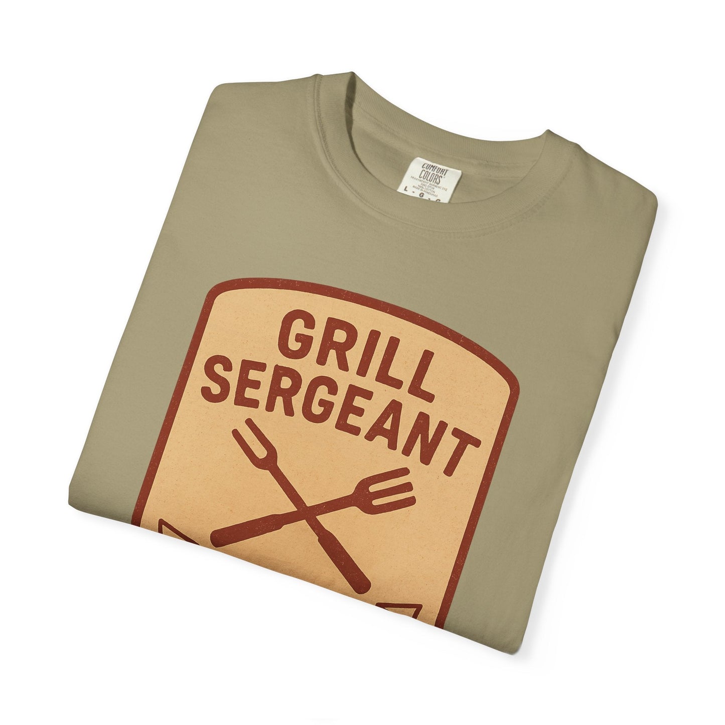 Grill Sergeant Dad T-Shirt: Father's Day Gift for BBQ Enthusiast - Hearth&Hugz