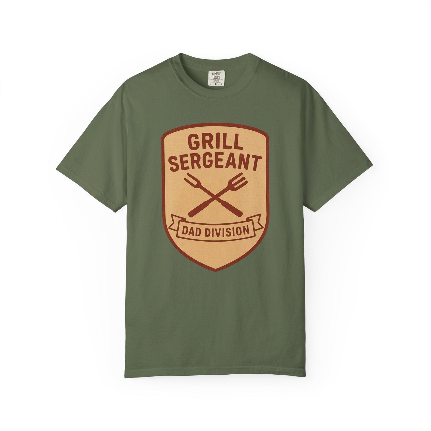 Grill Sergeant Dad T-Shirt: Father's Day Gift for BBQ Enthusiast - Hearth&Hugz