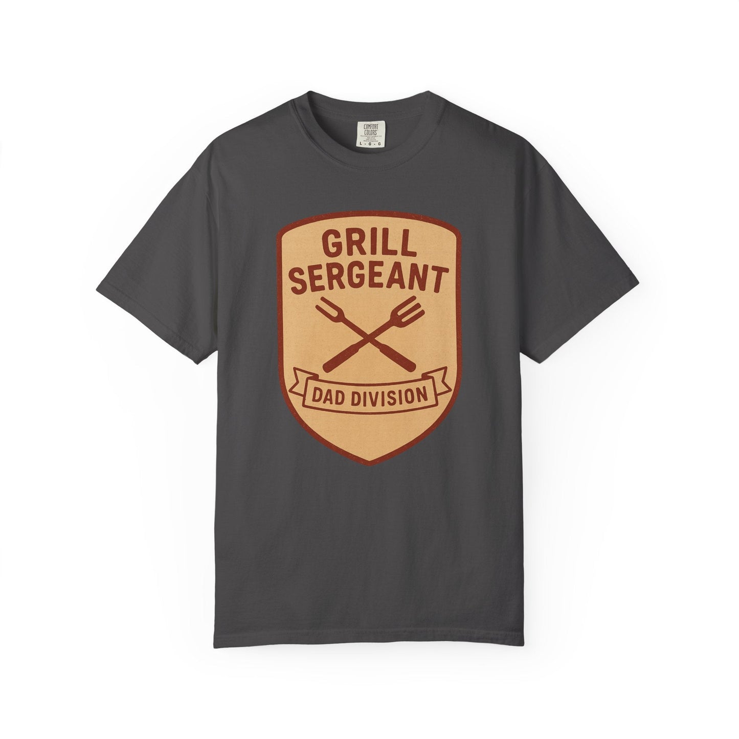 Grill Sergeant Dad T-Shirt: Father's Day Gift for BBQ Enthusiast - Hearth&Hugz