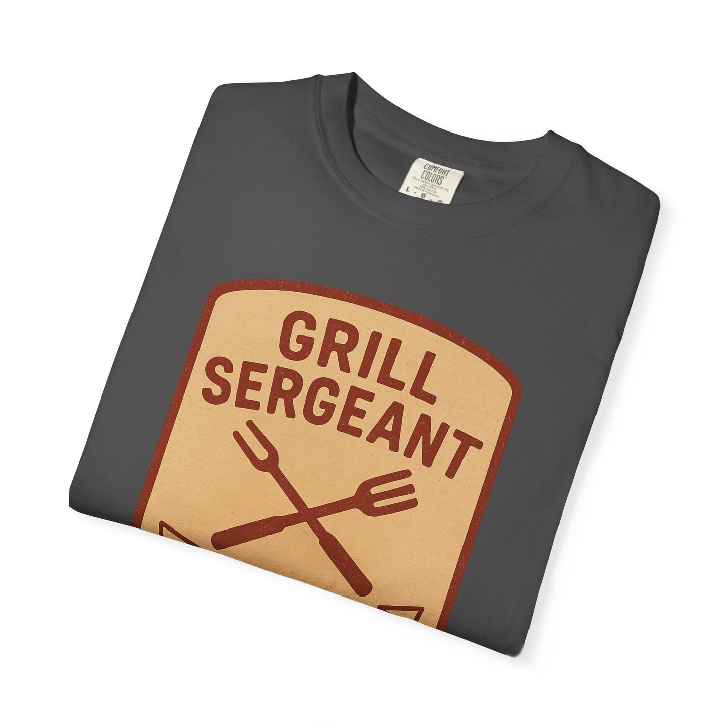 Grill Sergeant Dad T-Shirt: Father's Day Gift for BBQ Enthusiast - Hearth&Hugz