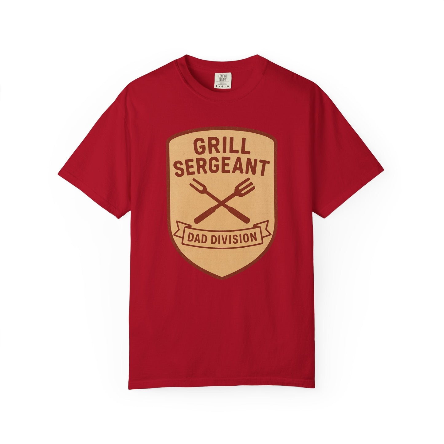 Grill Sergeant Dad T-Shirt: Father's Day Gift for BBQ Enthusiast - Hearth&Hugz