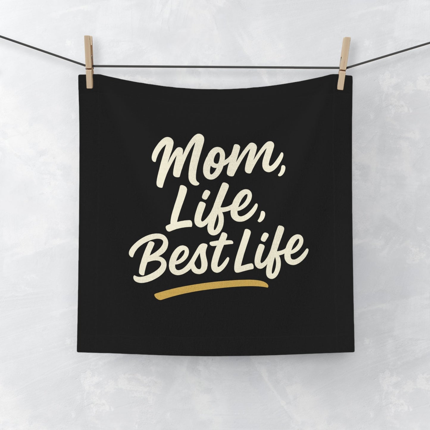 Mom Life Kitchen Towel - Fun Gift for Mothers, Spa Towel, Home Décor - Hearth&Hugz