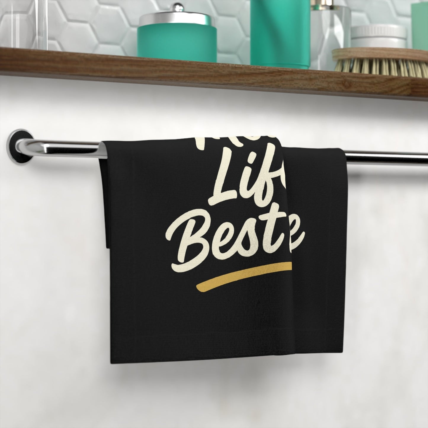 Mom Life Kitchen Towel - Fun Gift for Mothers, Spa Towel, Home Décor - Hearth&Hugz