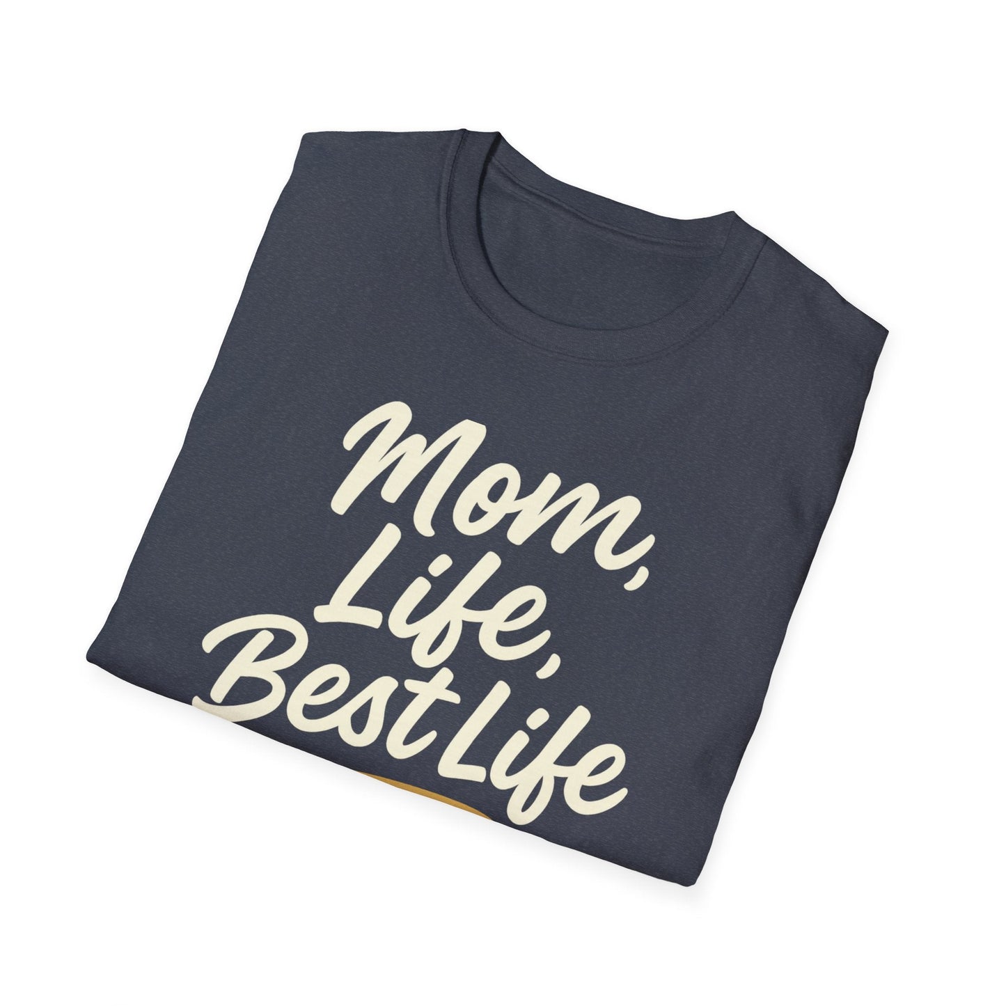 Mom Life Tee: Casual Wear & Gift for Moms, Everyday Comfort, Unisex Softstyle T-Shirt - Hearth&Hugz