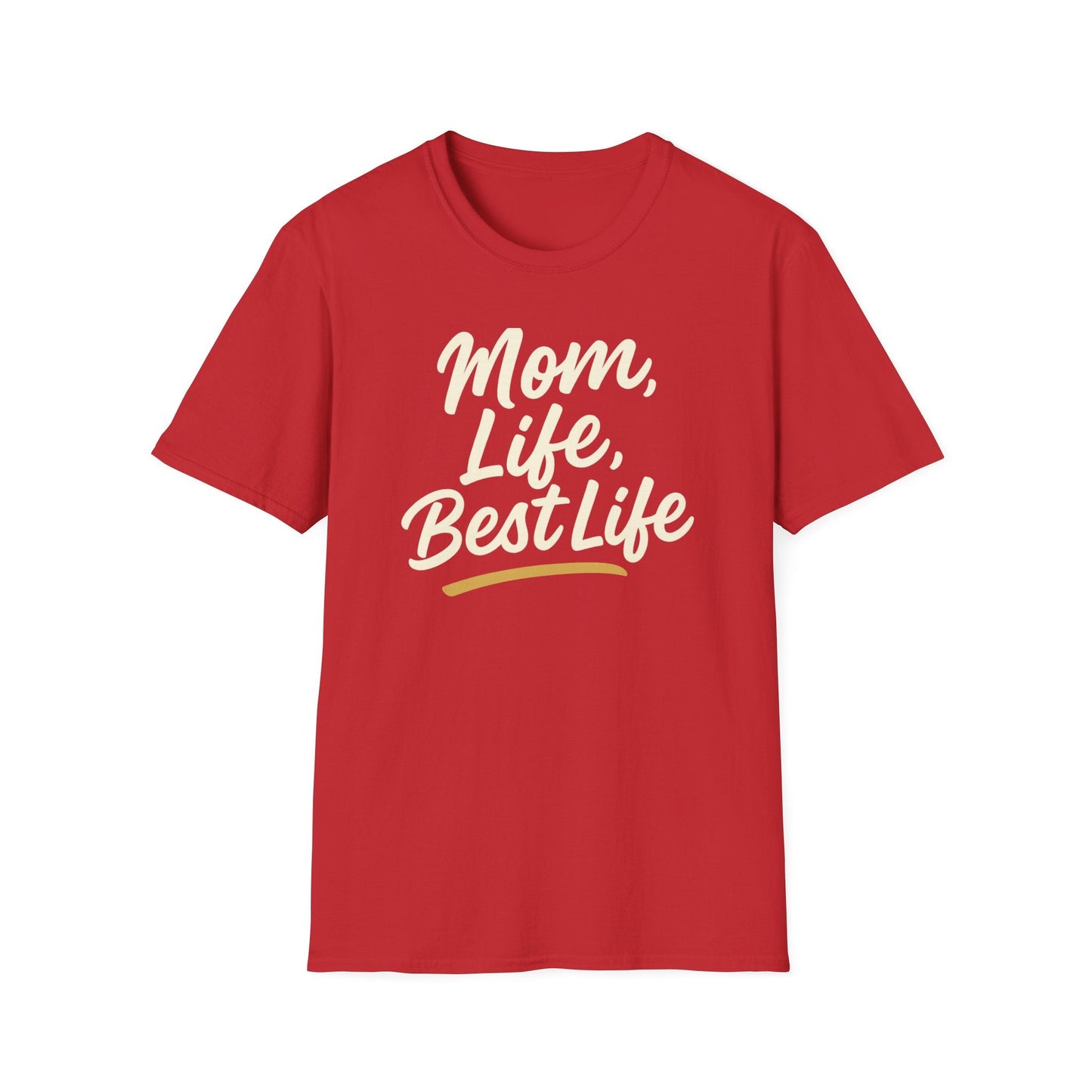Mom Life Tee: Casual Wear & Gift for Moms, Everyday Comfort, Unisex Softstyle T-Shirt - Hearth&Hugz
