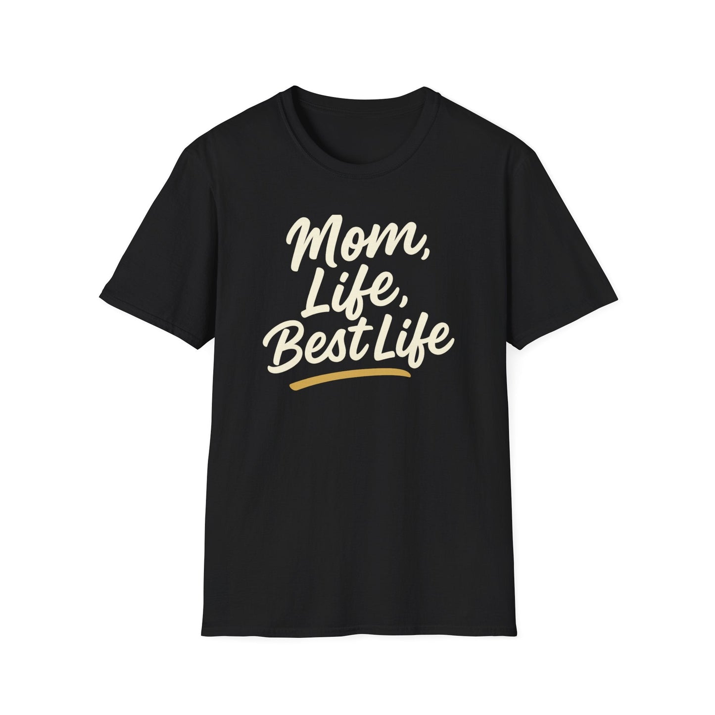 Mom Life Tee: Casual Wear & Gift for Moms, Everyday Comfort, Unisex Softstyle T-Shirt - Hearth&Hugz