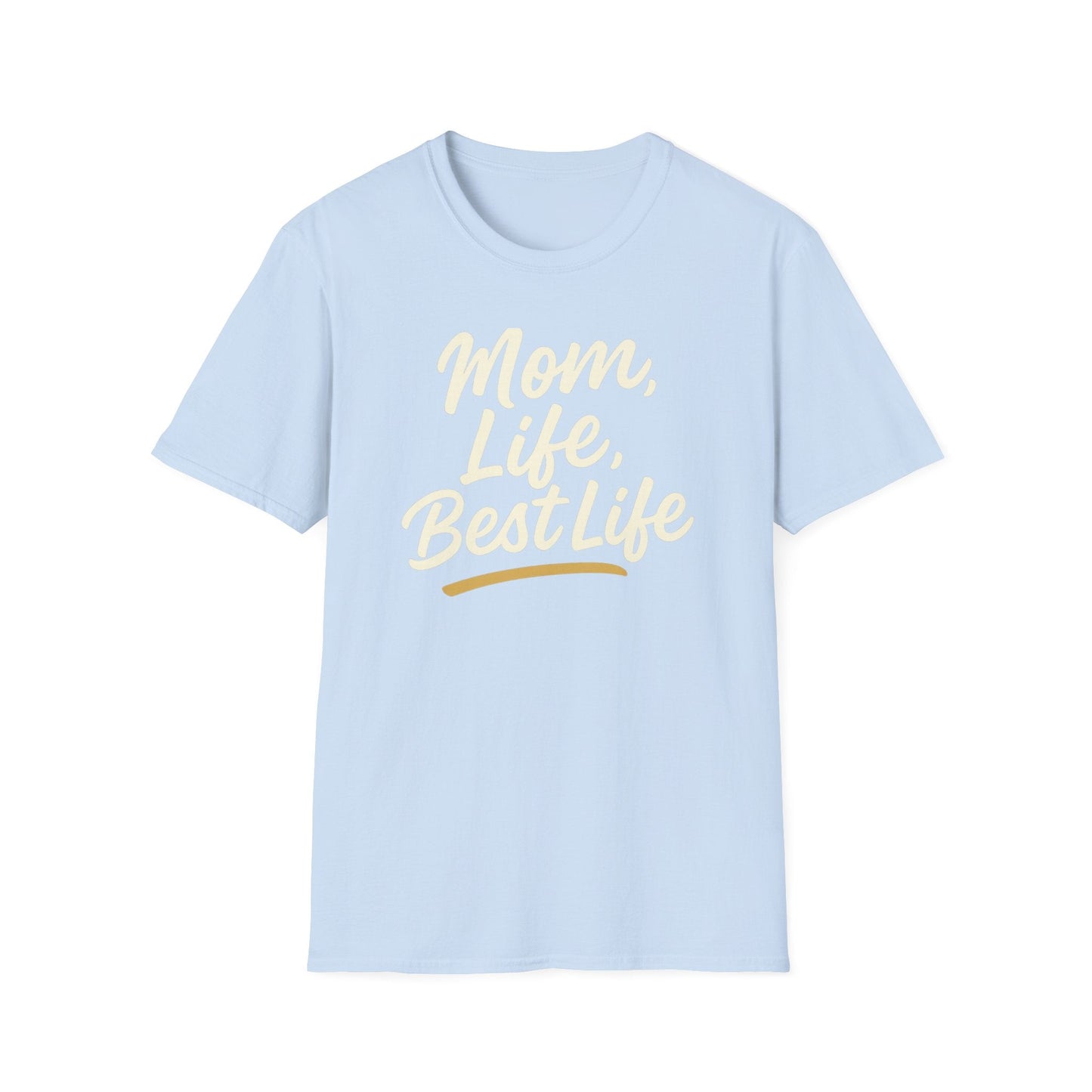 Mom Life Tee: Casual Wear & Gift for Moms, Everyday Comfort, Unisex Softstyle T-Shirt - Hearth&Hugz