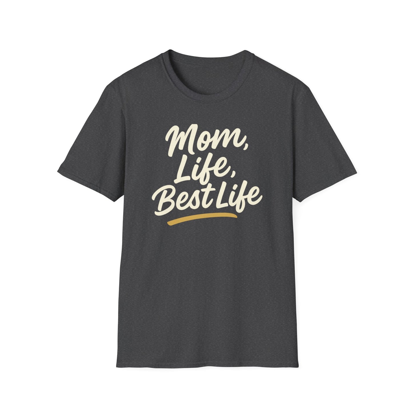 Mom Life Tee: Casual Wear & Gift for Moms, Everyday Comfort, Unisex Softstyle T-Shirt - Hearth&Hugz