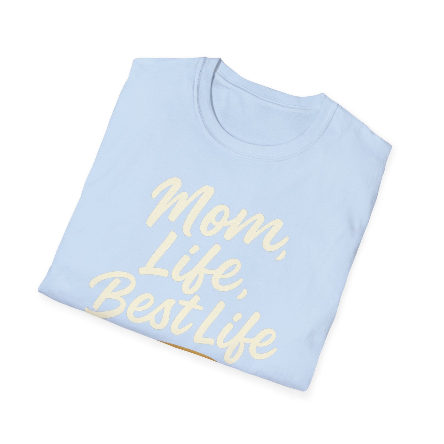 Mom Life Tee: Casual Wear & Gift for Moms, Everyday Comfort, Unisex Softstyle T-Shirt - Hearth&Hugz