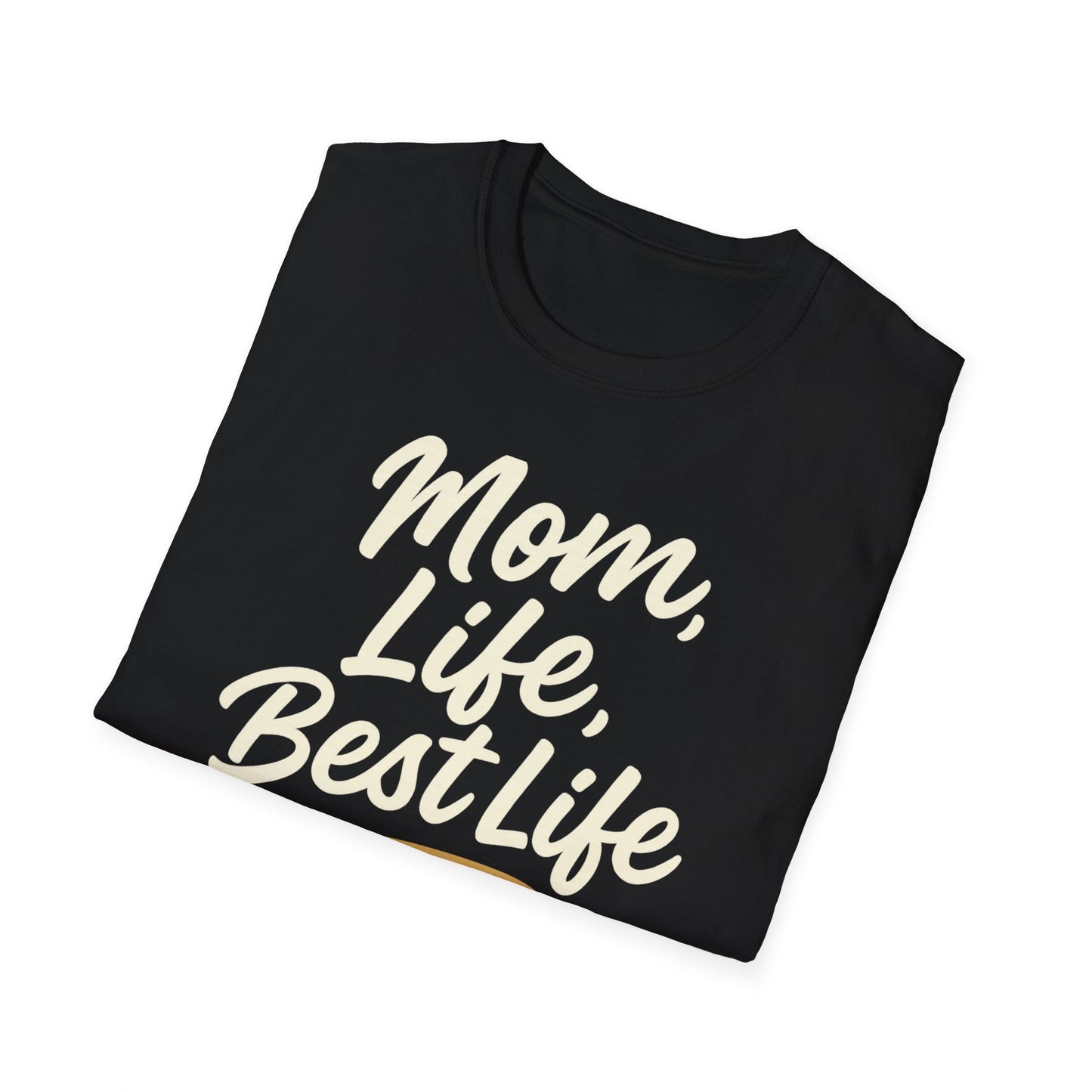 Mom Life Tee: Casual Wear & Gift for Moms, Everyday Comfort, Unisex Softstyle T-Shirt - Hearth&Hugz